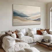 3D-Textured Art | Soft Layered Peaks