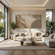 3D Texture Art｜Textured Earth Tone Wall Decor
