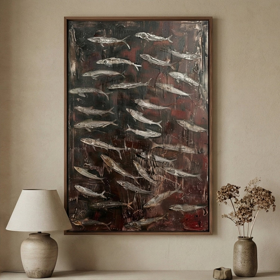 Wabi-Sabi Art | Silvered School
