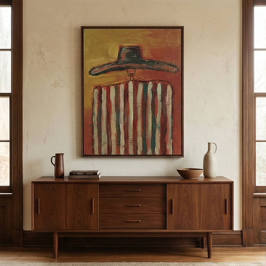 Vintage Americana Art | Tropical Noonday