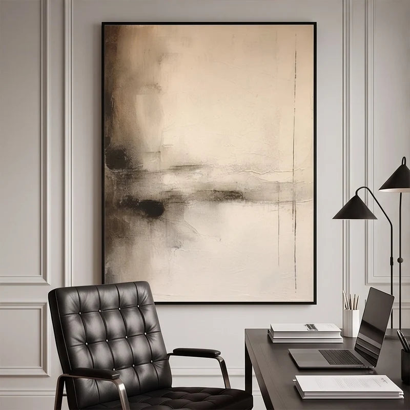 Abstract Art | Neutral Abstract Wall Art