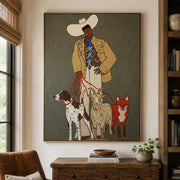 Vintage Americana Art | The Herder