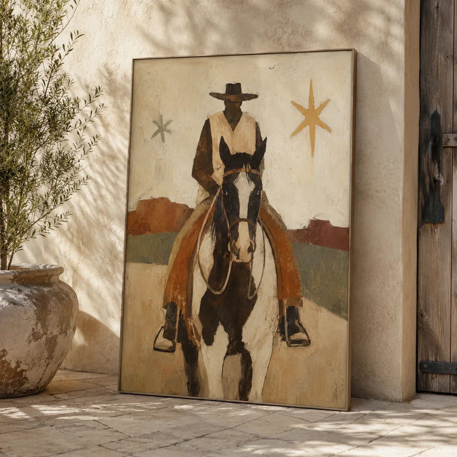 Vintage Americana Art | Where the Dust Keeps Its Stars