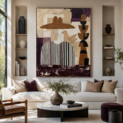 Vintage Americana Art | Layered Self