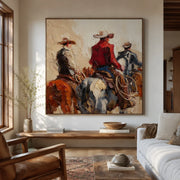 Vintage Americana Art | Echoes Along the Dust Trail