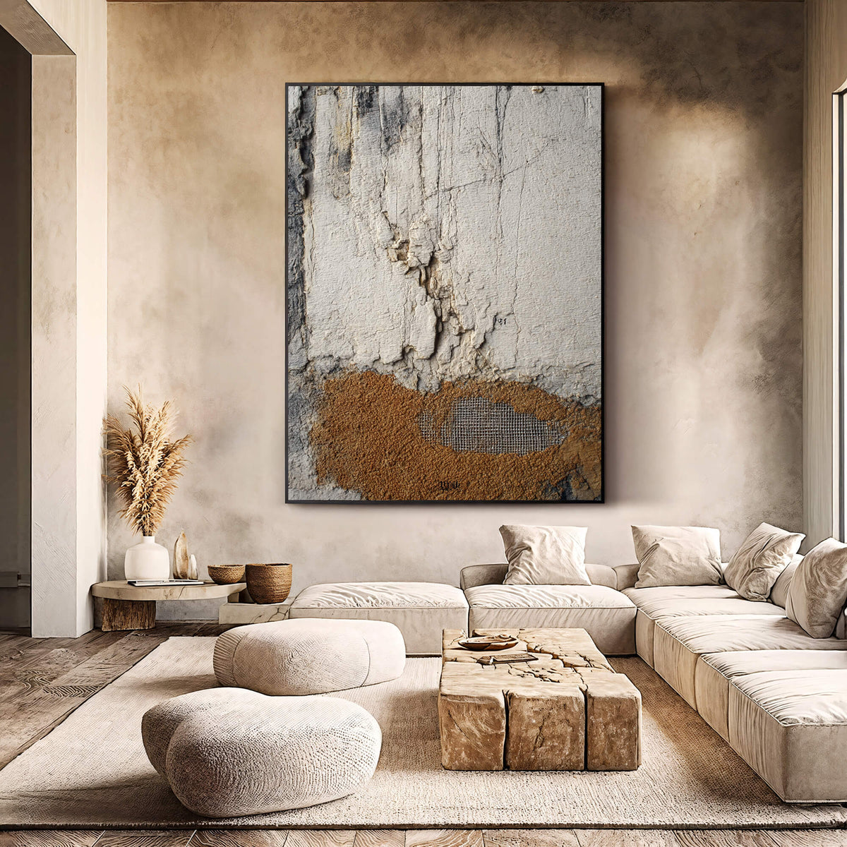 Wabi-Sabi Art | Exposed Mesh Patina