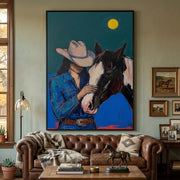 POP Art | Moon & Gentle Bond