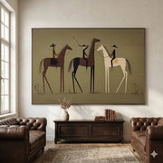 Vintage Americana Art | Frontier Echo