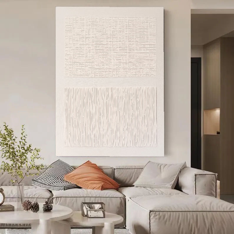 3D-Textured Art | Labyrinth & Linear Relief