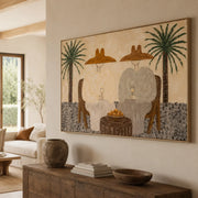Vintage Americana Art | Palm Wine Companions