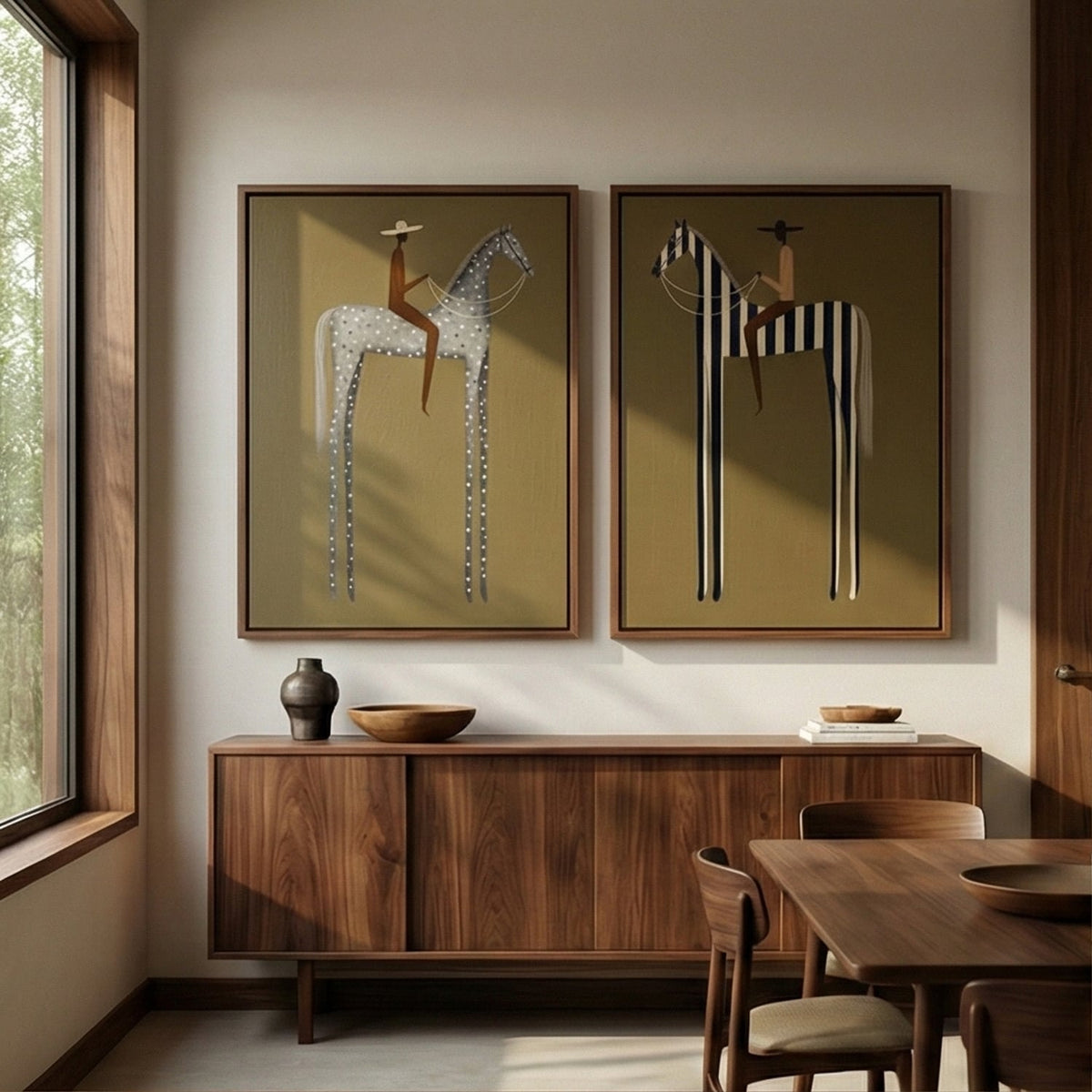 Vintage Americana Art | Spot & Stripe