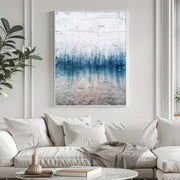 Abstract Art | Azure Textured Gradient