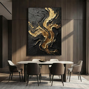 Contemporary Luxe | Molten Gold Flow