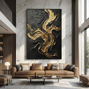 Contemporary Luxe | Molten Gold Flow
