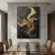 Contemporary Luxe | Molten Gold Flow