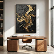 Contemporary Luxe | Molten Gold Flow
