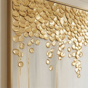 Contemporary Luxe Art | Gilded Cascade Tier