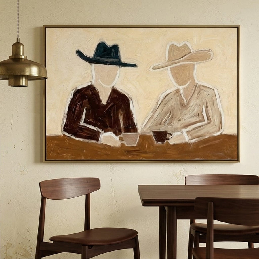 Vintage Americana Art | Cafe Companions