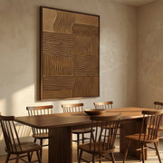 3D textured Art | Woven Waves
