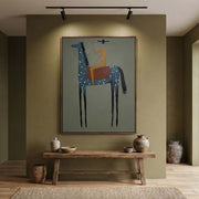 Vintage Americana Art | Long-Legged Lullaby