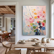 Abstract Art | Colorful Floral Abstract Wall Art