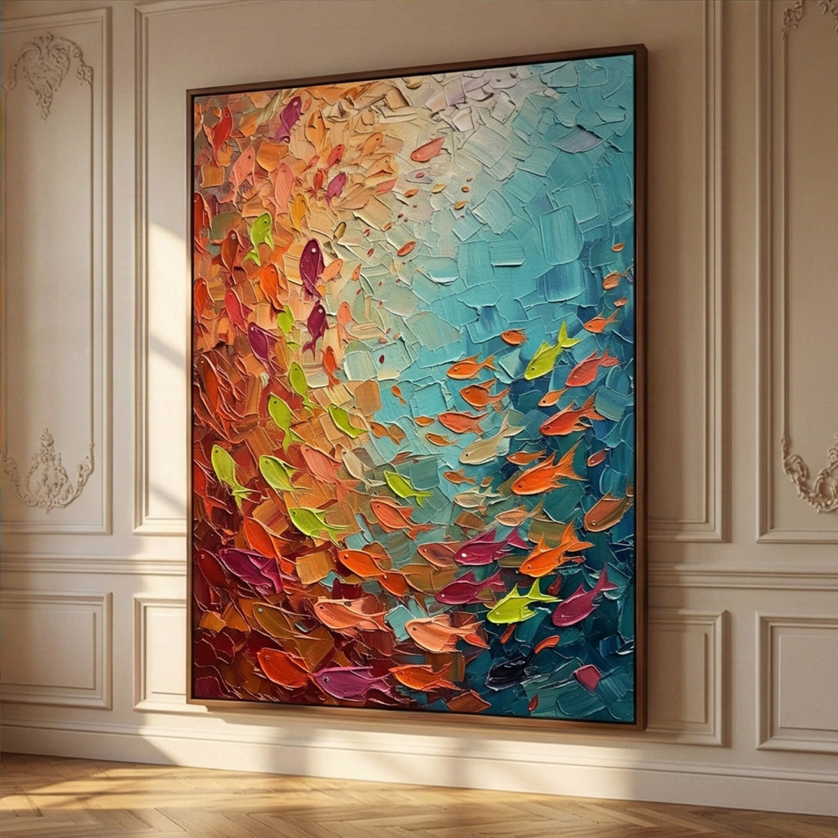 Abstract Art | Coral Whispers