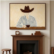 Vintage Americana Art | Morning Solitude