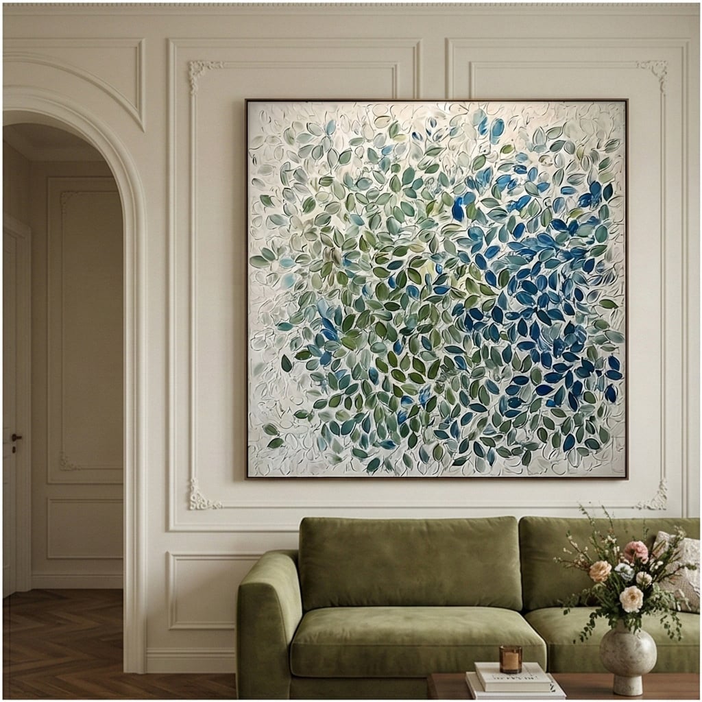 3D textured Art | Verdant Reverie
