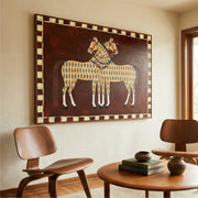 Vintage Americana Art | Spotted Horses