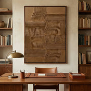 3D textured Art | Woven Waves