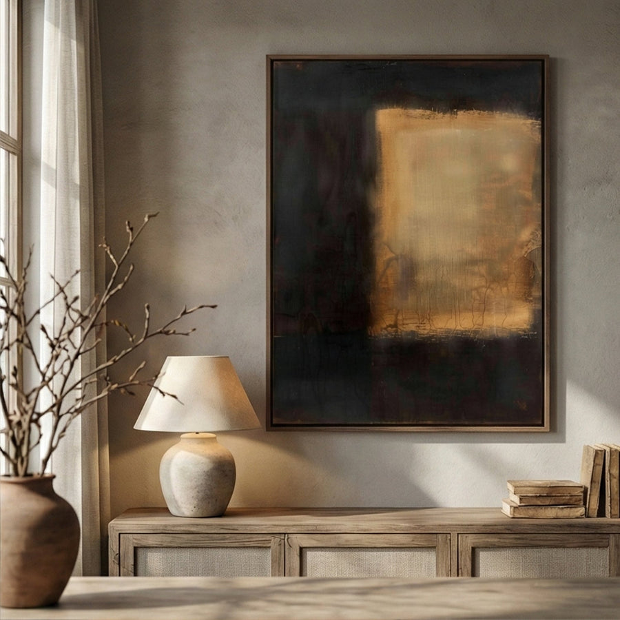 Wabi-Sabi Art | Aperture in Amber