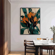 Abstract Art | Bold Botanical Print