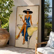 POP Art | Citron Silence in Blue