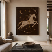 Vintage Americana Art | Lunar Centaur's Gallop