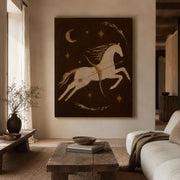 Vintage Americana Art | Lunar Centaur's Gallop