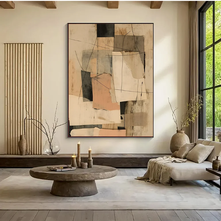 ArtAbstract Art | Torn Paper Layers