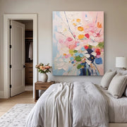 Abstract Art | Colorful Floral Abstract Wall Art