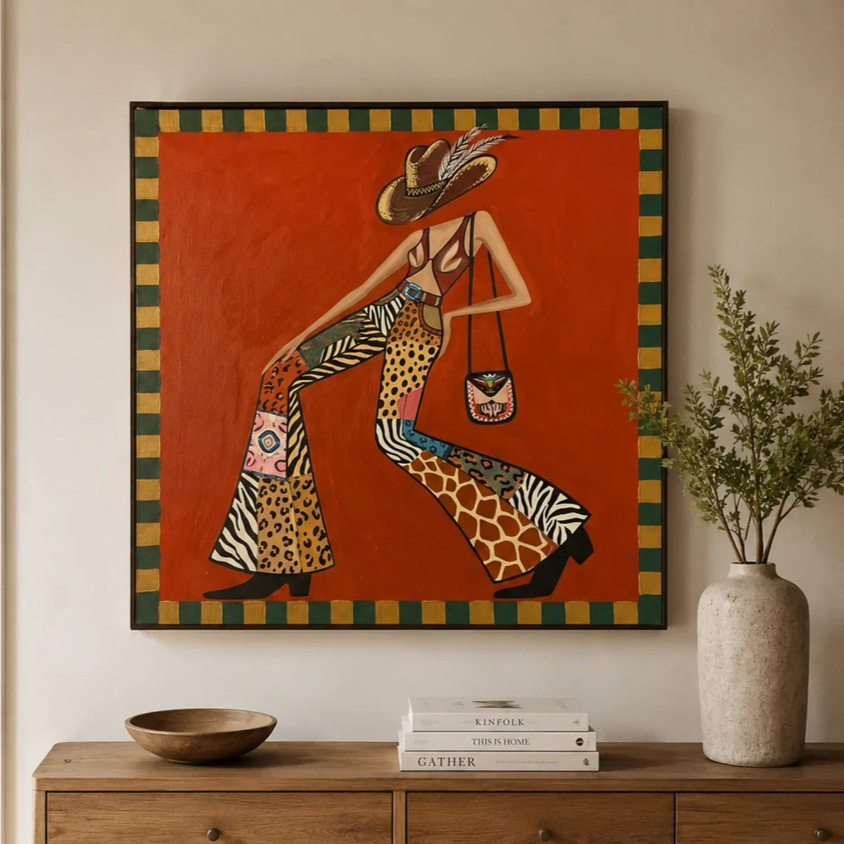 POP Art | Patchwork Cowgirl