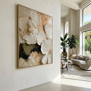 3d Textured Art｜Thick Texture Flower Canvas Painting