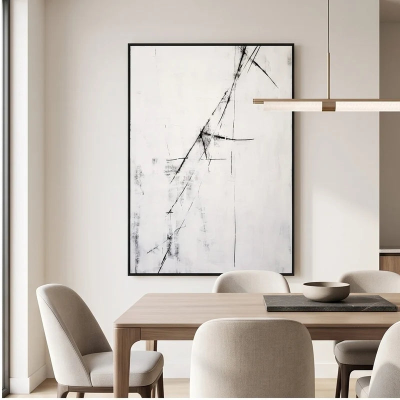 Abstract Art | Black & White Abstract Wall Art