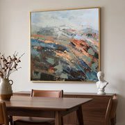 Abstract Art | Colorful Abstract Landscape Wall Art