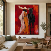 POP Art | Flame Whisper With Horse