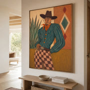 Vintage Americana Art | The Geometry of Dust