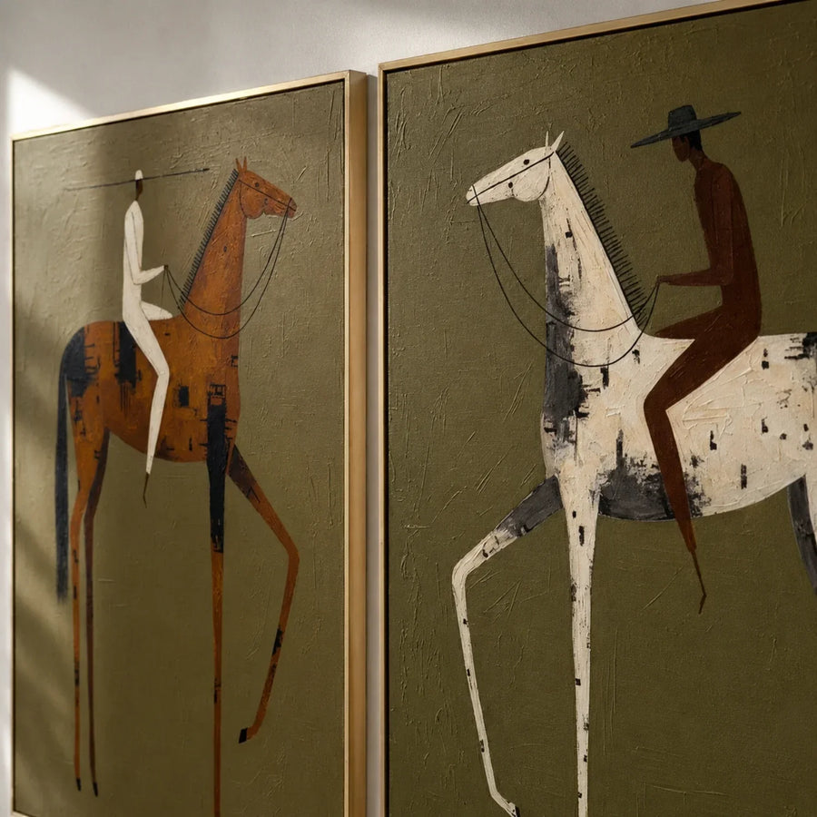 Vintage Americana Art | Olive Gallop