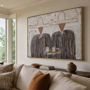 Vintage Americana Art | Shared Silence