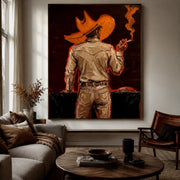POP Art | Backlit Cowboy