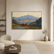 Vintage Americana Art | Valley Golden Glow