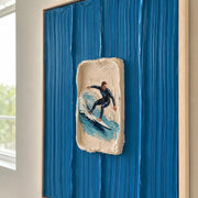 3D textured Art | Blue Aperture