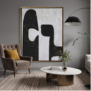 Minimalist Wall Art | Black and White Abstract Wall Art
