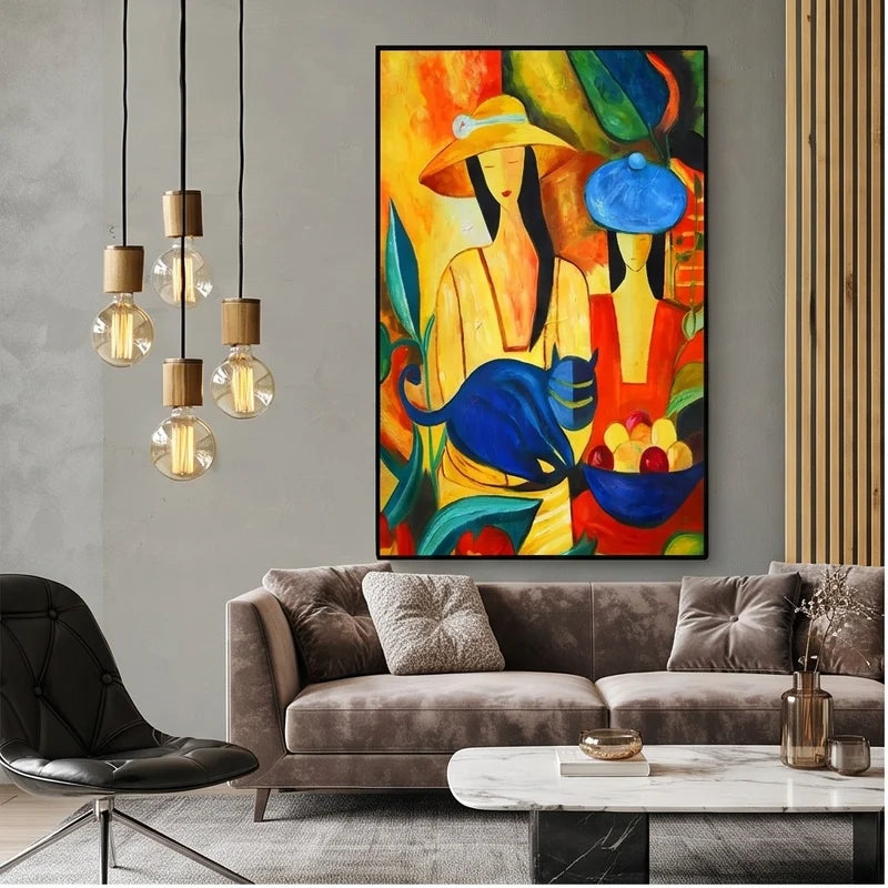 Abstract Art | Colorful Figurative Wall Art